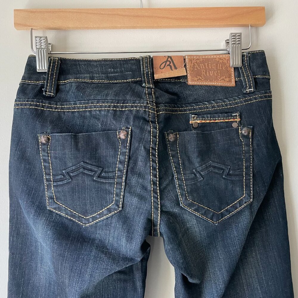 NWT, Antique Rivet jeans, boot cut, color: venice, size: 26 - Picture 5 of 8